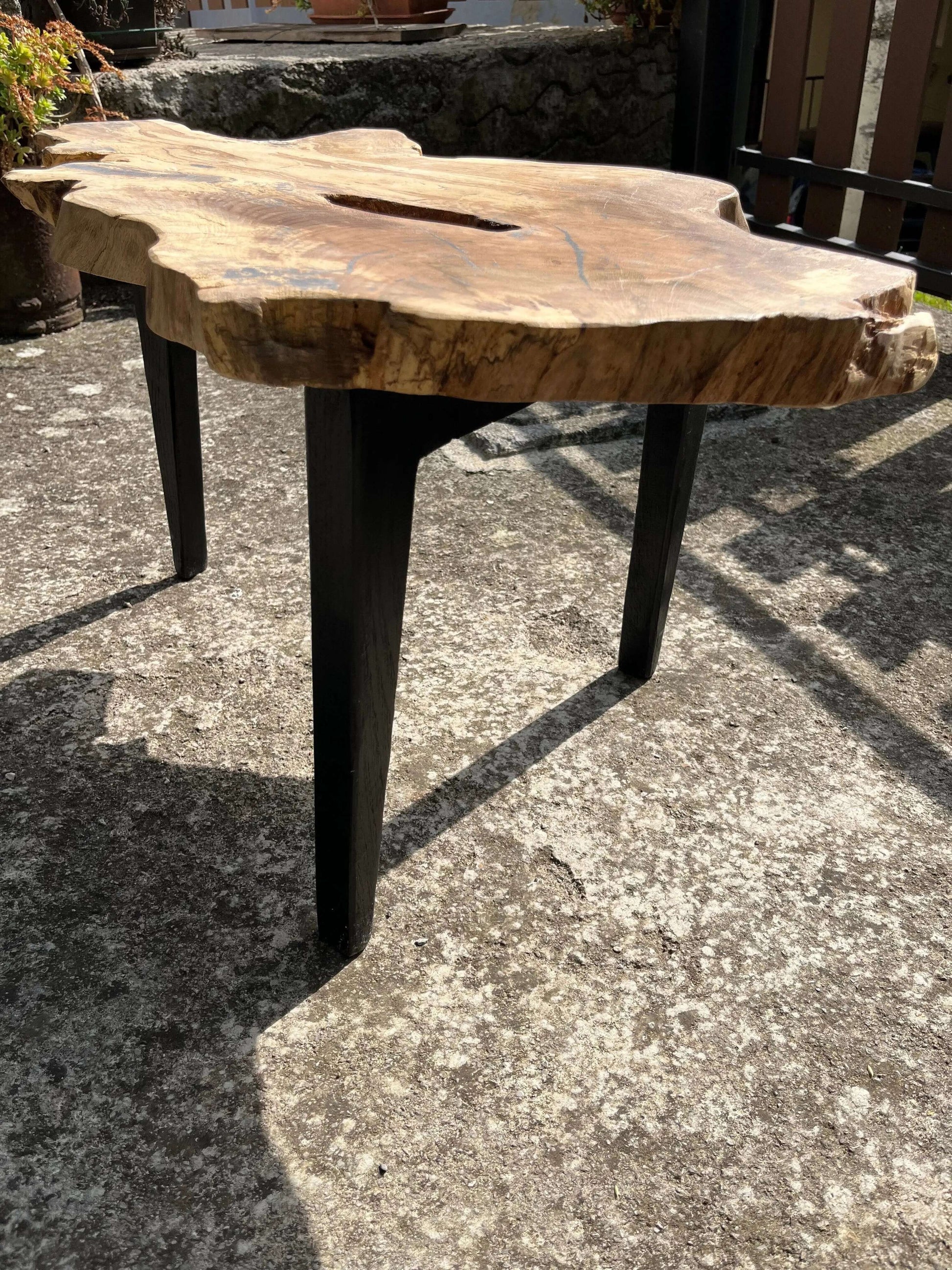 One-of-a-Kind Oak Root Coffee Table Anej Vidmar Woodworking